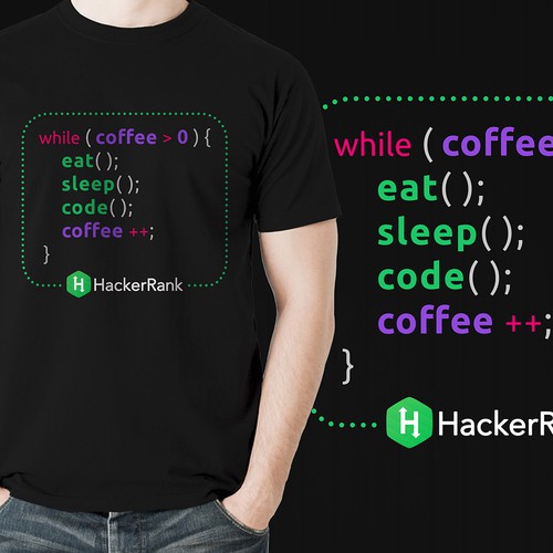 T-Shirt Design Needed for HackerRank | T-shirt contest