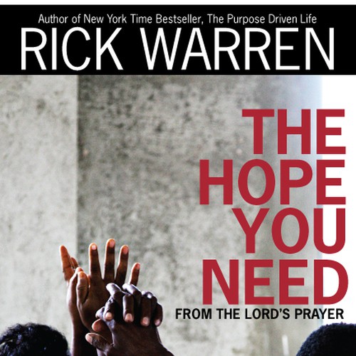 Design Rick Warren's New Book Cover Design by hy-per creative co.