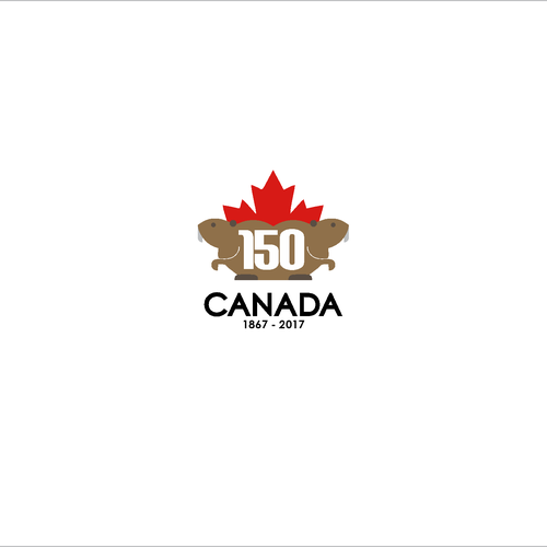 Community contest: Design Canada’s 150th birthday logo! Design by as'ad17