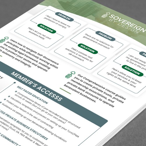 Flyer Redesign Design by Y&B