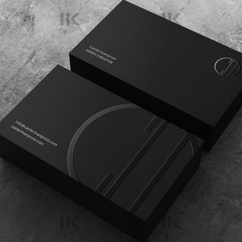 MINIMALIST - BLACK DESIGN Design by IK_Designs