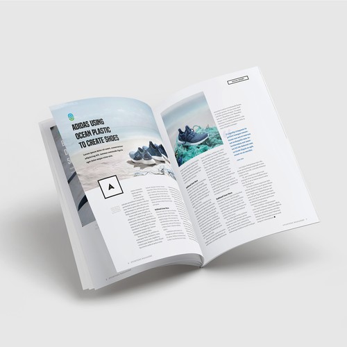 magazine page layout examples