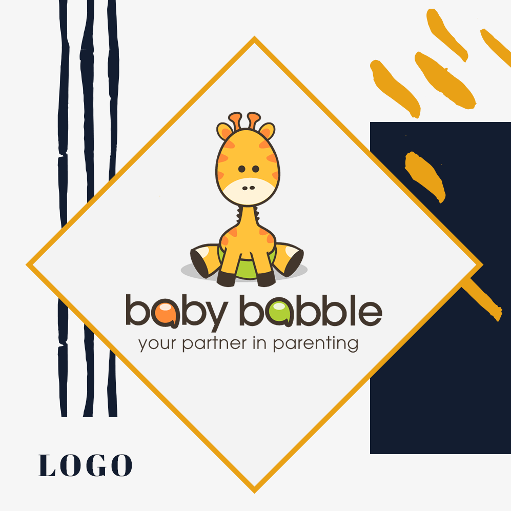 Cute symbols logo with the title 'Logo Design'