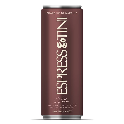 We need a Sexy, Luxuriously Designed Espresso Martini in a Can that appeals to women (and men). Diseño de ikoniske™