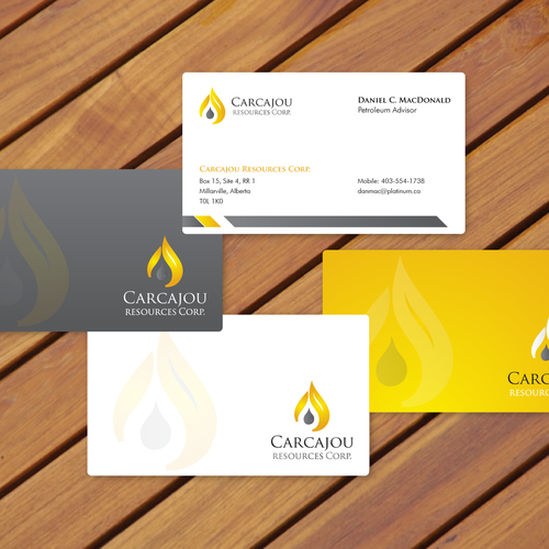 stationery for Carcajou Resources Corp. Design by Fahmida 2015