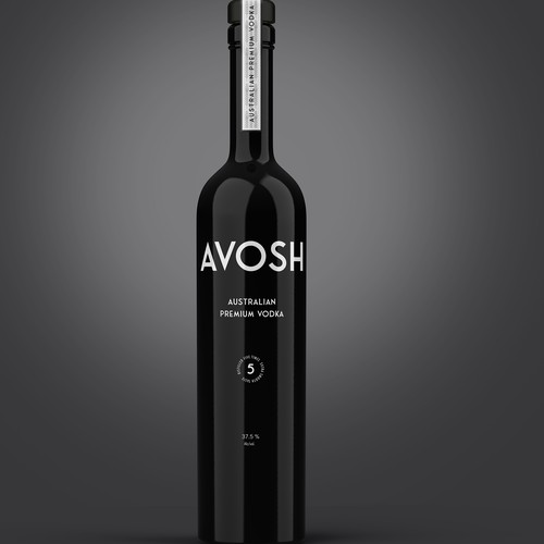 Design a New Label for a Premium Australian Vodka Design by LABELL®