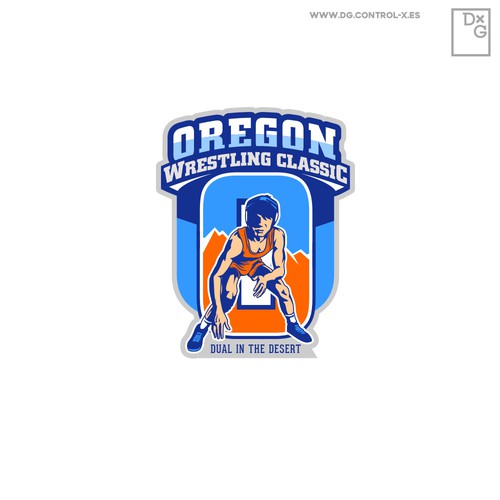 Oregon Wrestling - Wrestling - Sticker
