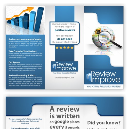 Review Improve Brochure! Design by Namega.creativion