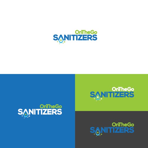 New Sanitizer Product needs clean, modern, approachable logo to communicate state-of-the-art product Design by froxoo