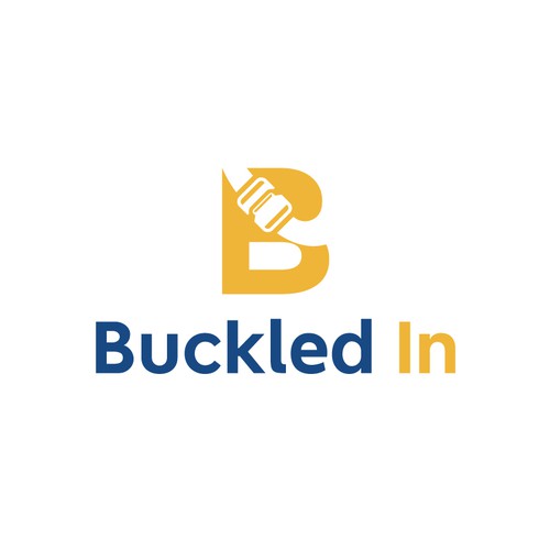 Student transportation company needs to get Buckled In to a new logo. Diseño de sriredjeki