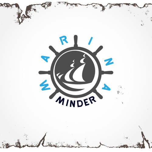 ⛵ Logo for Marina Minder ⚓ Design by CAMELEON14