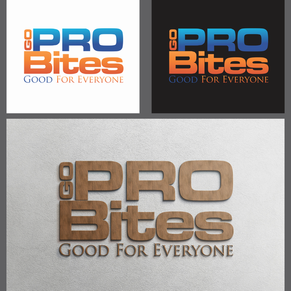 Diseño de master cyber titulado "protien energy power balls, amazing taste"