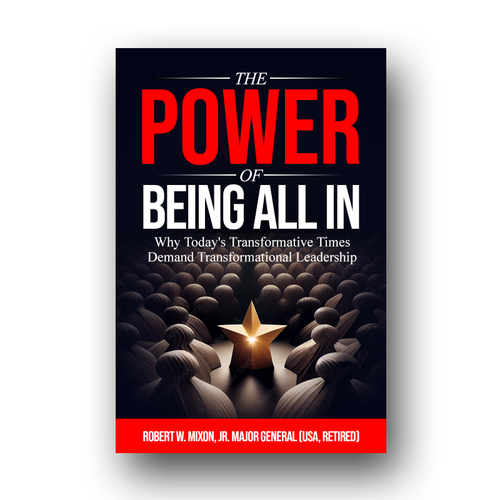 Create a cover for a book about adaptive leadership! Design by praveen007