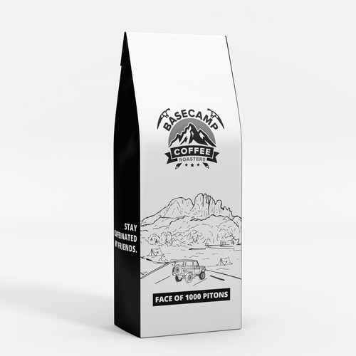 Diseño de Basecamp Coffee Roasters de interaksi