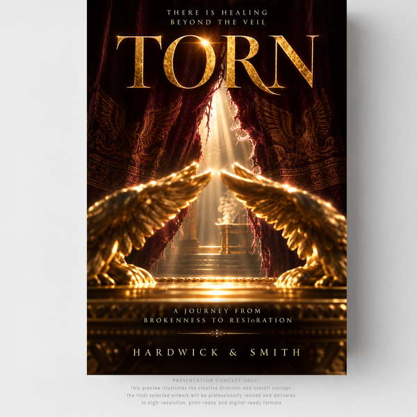 TORN — Editorial Christian Book Cover Concept