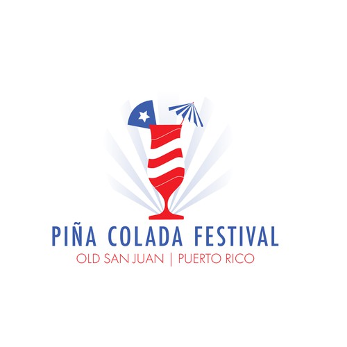 Piña Colada Festival Logo and Branding Package Design by Melanie Owubokiri