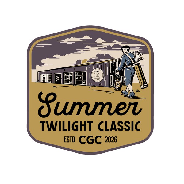 Summer Twilight Classic - Golf Badge