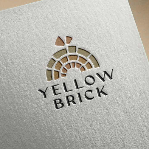 Yellow Brick Logo Design by dznWILD