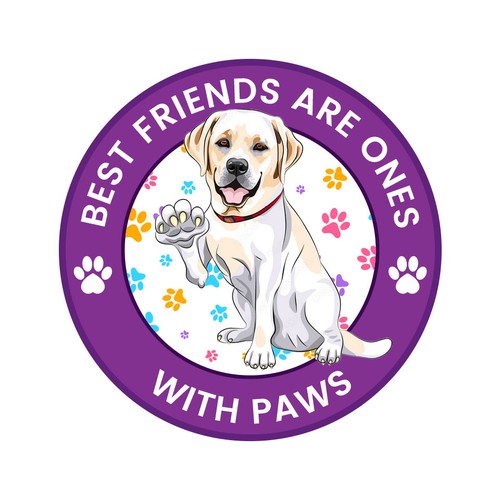 Design an amazing sticker for passionate dog owners and dog lovers Design by Xnine