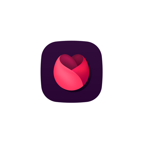 Popular Dating App - Logo & Brand Guide Design by mr.giraffe.design