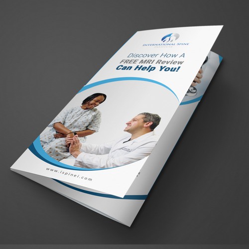 Design a innovative spine surgery practice trifold brochure Design by idea@Dotcom