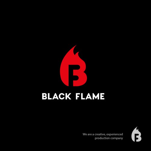 Cool, masculine Logo for company name „Black Flame” Design by rinsku