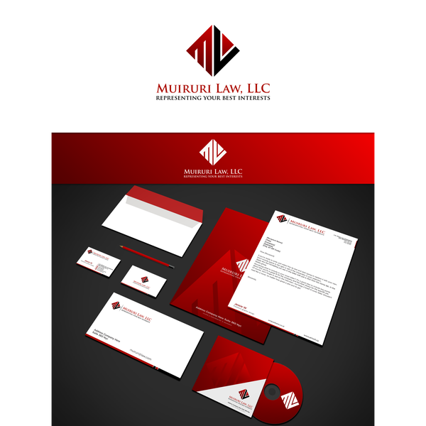 Design by Jessie .W titled "MUIRURI LAW, LLC"