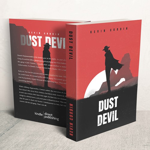 Dust Devil Cover Contest Design by MarkyWhiskeyhands