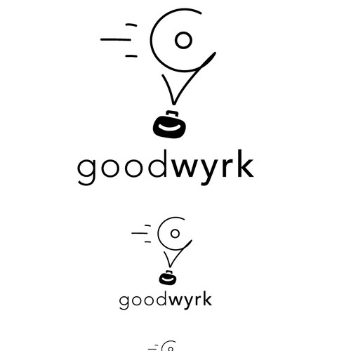 Goodwyrk - a map based job search tech startup needs a simple, clever logo! Design por Zycon?