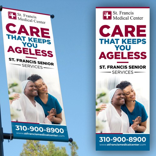 Design a banner that attracts older adults & families to use our specialized senior care & services Design réalisé par icon89GraPhicDeSign