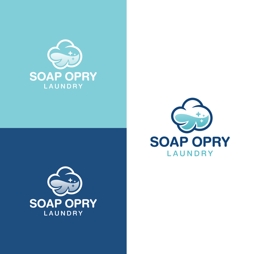 Design a crisp and modern logo for my laundromat Réalisé par NuriCreative