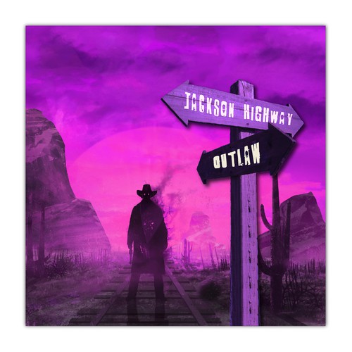 Designs Outlaw Southern Rock Band Single Cover Album Cover Contest