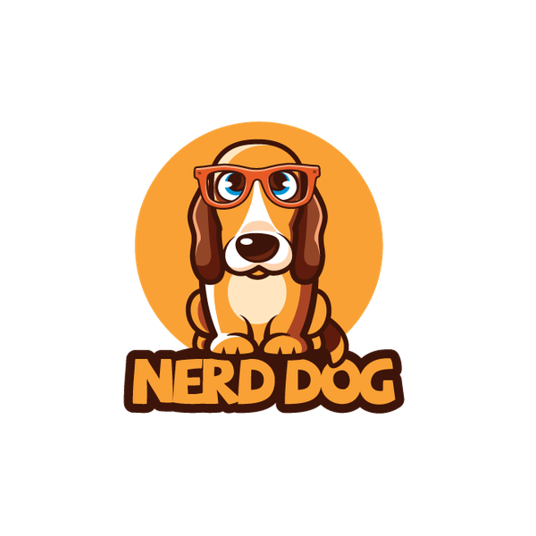Logo for nerd dog