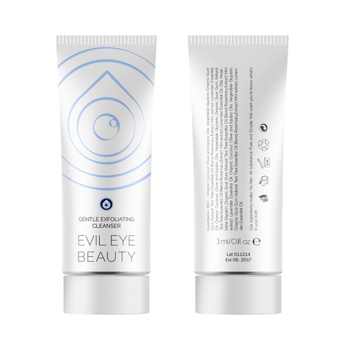 Evil Eye Beauty needs a fun & modern cosmetic tube designed. Design by bcra
