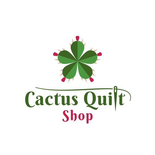 Design a logo for a modern quilt shop! Design by Rav Astra