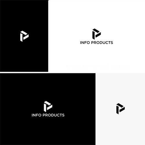 InfoProducts.com - Logo & Branding Design by IvanZfan