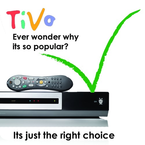 Banner design project for TiVo Réalisé par Kevin10992