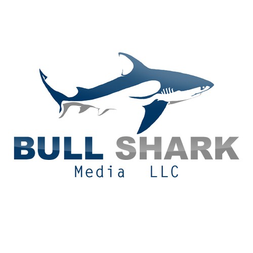 New Logo Design for Bull Shark Media | Logo design contest