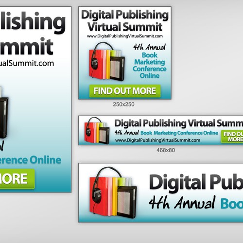 Create the next banner ad for Digital Publishing Virtual Summit Réalisé par Richard Owen