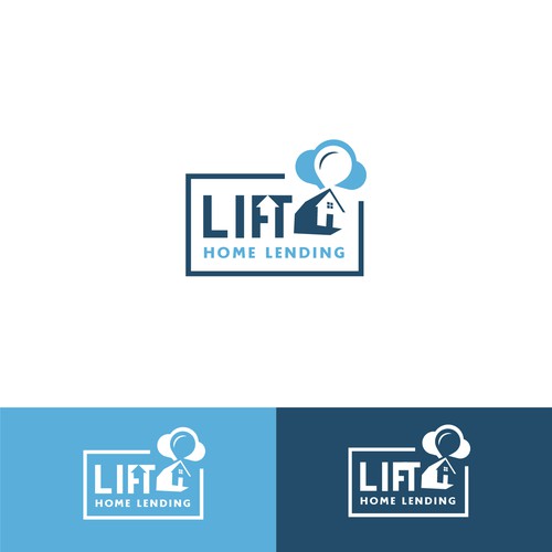 Lift Home Lending Logo Design by freecycle
