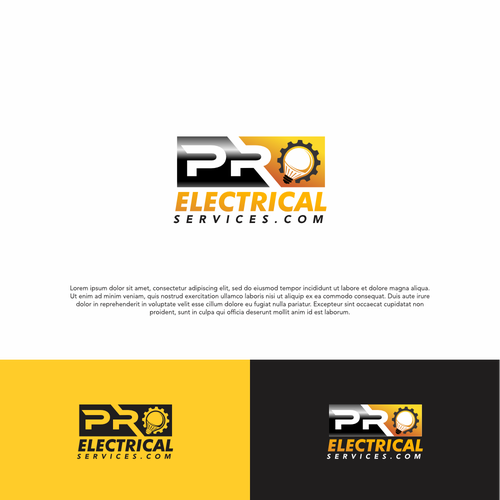 we need a powerful logo to attract customers whit electrical projects or needs Design by RikiArt