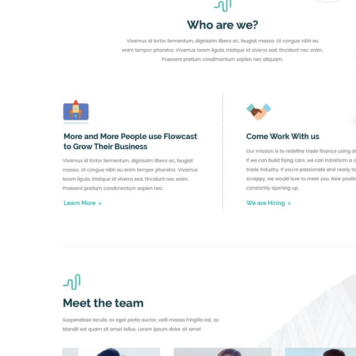 Redesign website for a VC-backed AI startup Design by Intricate