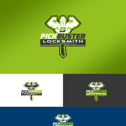 Locksmith - logo redesign  Design by AiPASSION©️