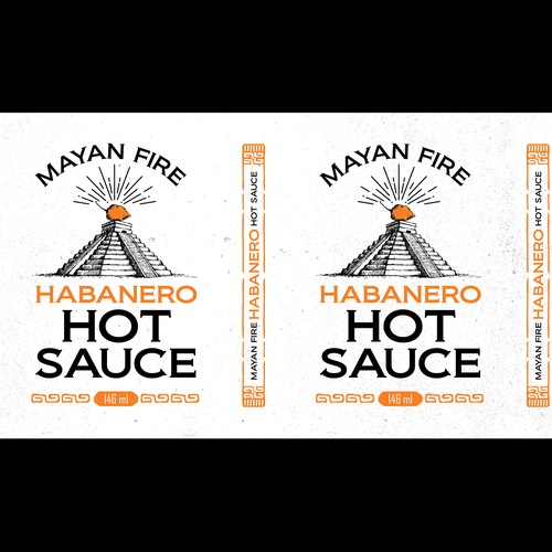 Design di Mayan Fire Hot Sauce di Rimposhe