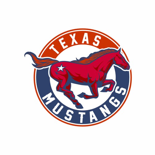 Diseño de Texas Mustangs de indraDICLVX