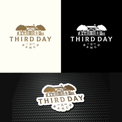 Capture essence of Texas ranch experience in new Third Day Ranch logo Design réalisé par naisigraf