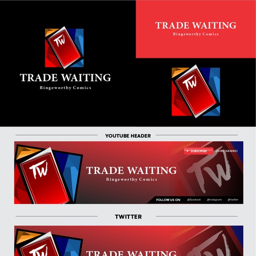 SUPER iconic pop-art style logo and social media branding for a nerd media related blog Design by Kheyra_Aulia