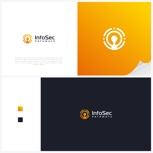 Logo design for cybersecurity training nonprofit Design by bell_gið