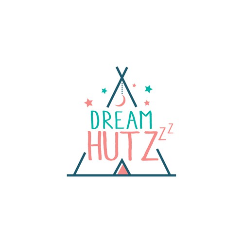 Design a clean & fun logo for a kids sleepover party company Design by JELOVE