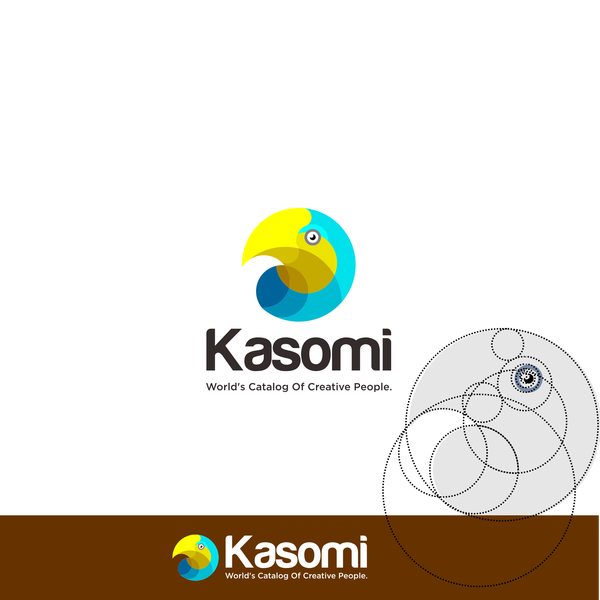 Design by Afrius titled "logo for kasomi"